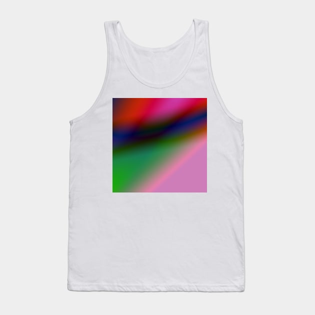 blue green red yellow multicolored  texture abstract design Tank Top by Artistic_st